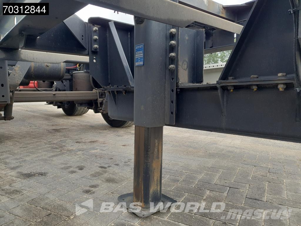 Krone ZZ 2 axles BDF BPW 20ft Vahetuskerehaagised