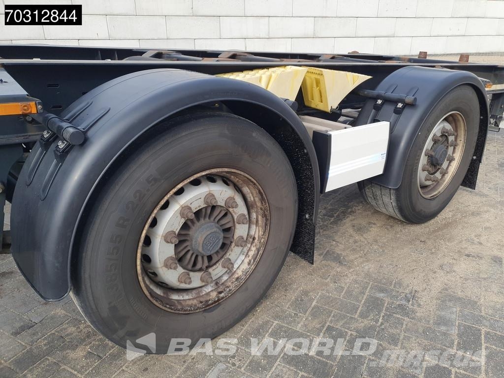 Krone ZZ 2 axles BDF BPW 20ft Vahetuskerehaagised