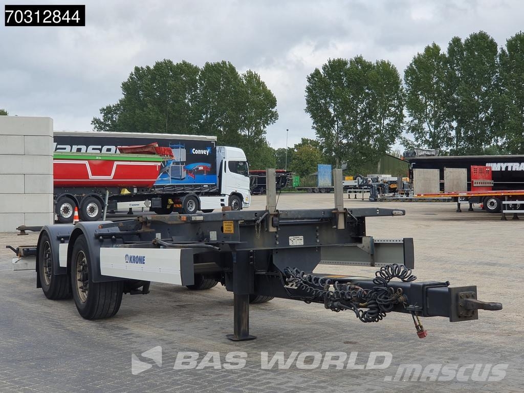 Krone ZZ 2 axles BDF BPW 20ft Vahetuskerehaagised