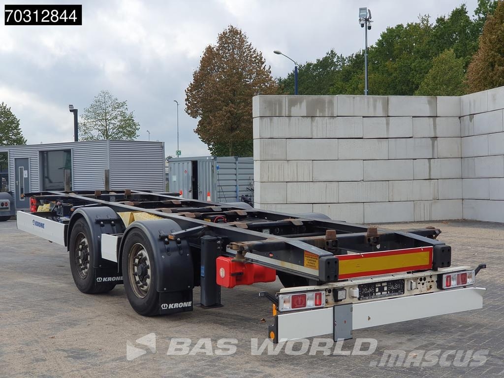 Krone ZZ 2 axles BDF BPW 20ft Vahetuskerehaagised