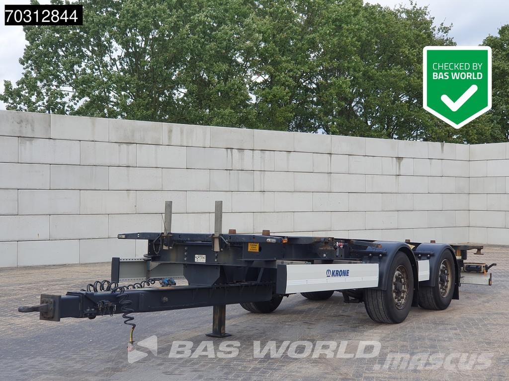 Krone ZZ 2 axles BDF BPW 20ft Vahetuskerehaagised