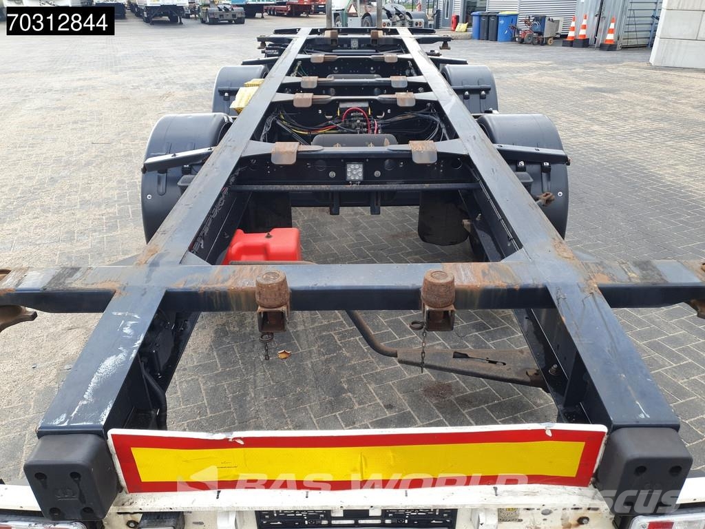 Krone ZZ 2 axles BDF BPW 20ft Vahetuskerehaagised