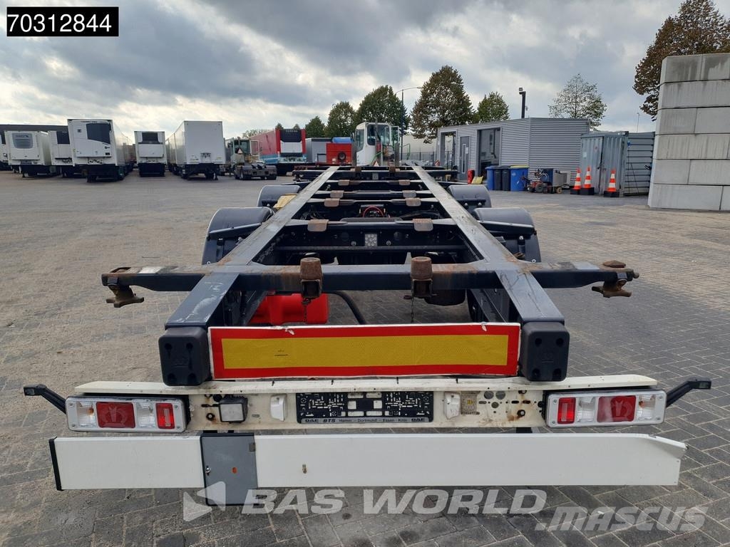 Krone ZZ 2 axles BDF BPW 20ft Vahetuskerehaagised