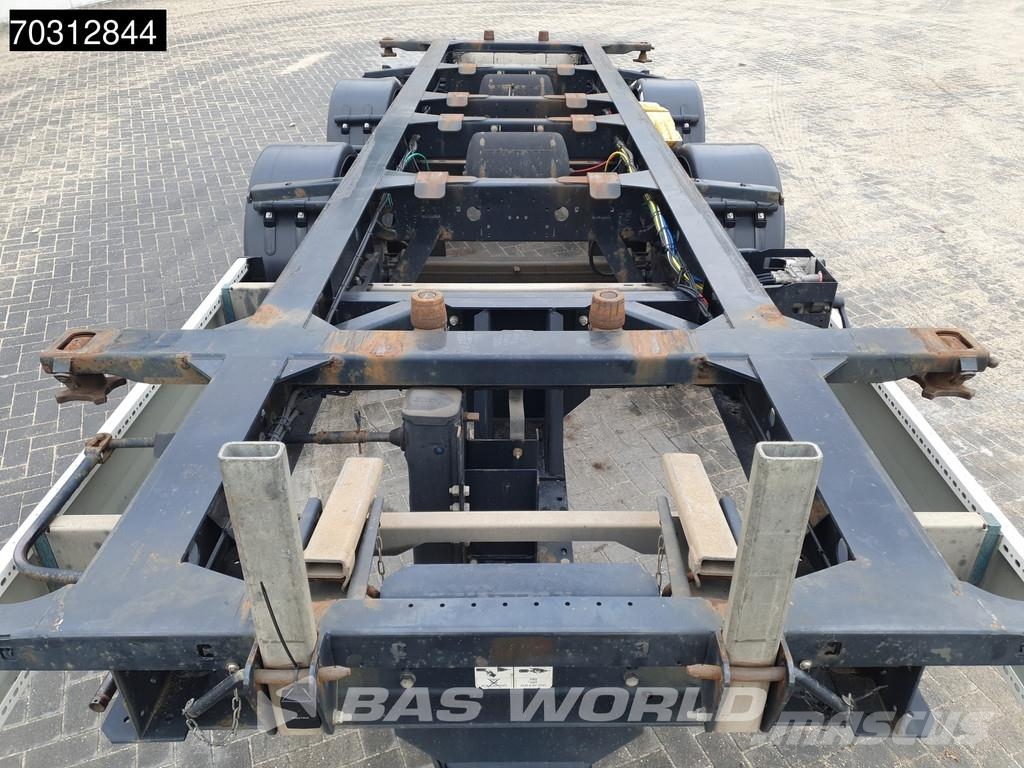 Krone ZZ 2 axles BDF BPW 20ft Vahetuskerehaagised