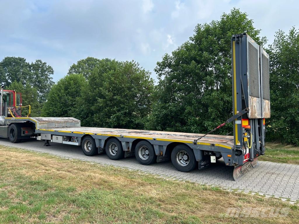 Nooteboom OSDS-58-04 HEAVY LOAD TRAILER 58.000 kg | HYDROLIC نصف مقطورة مسطحة منخفضة