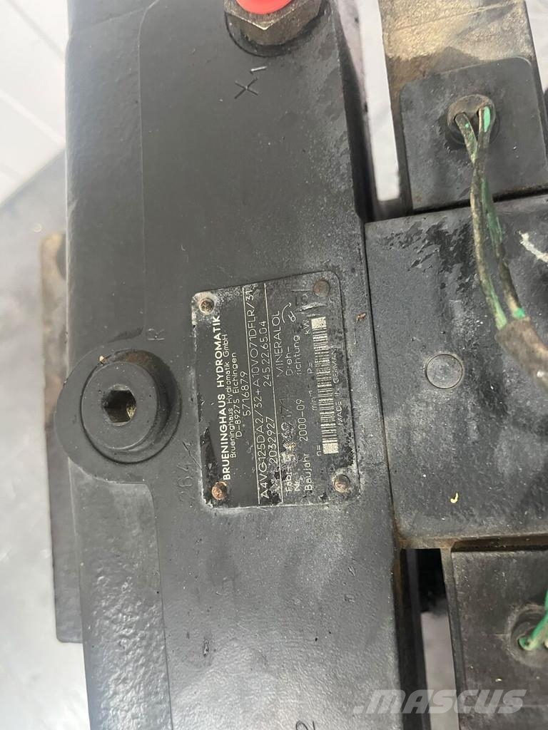 Liebherr L538 pump A4VG Hydraulikk