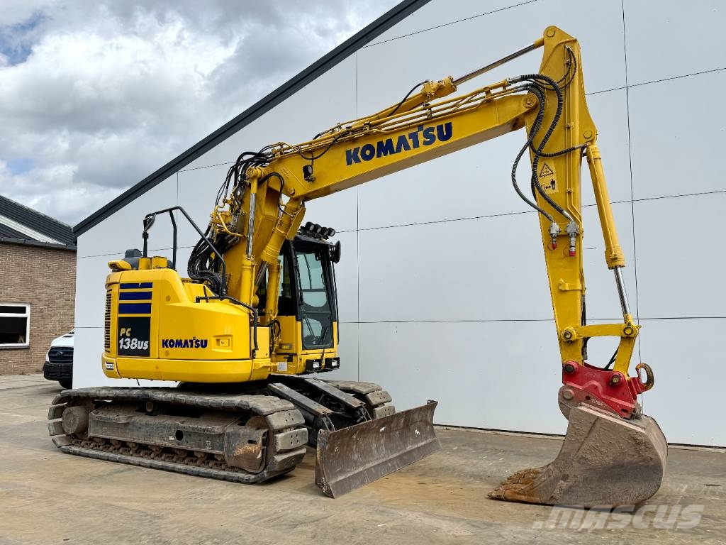 Komatsu PC138US-11 - Triple Boom / Front Blade / 360º Came Εκσκαφείς με ερπύστριες