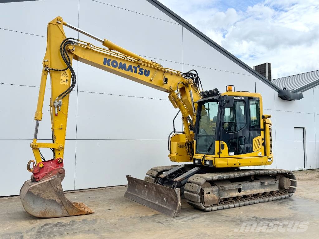 Komatsu PC138US-11 - Triple Boom / Front Blade / 360º Came Εκσκαφείς με ερπύστριες
