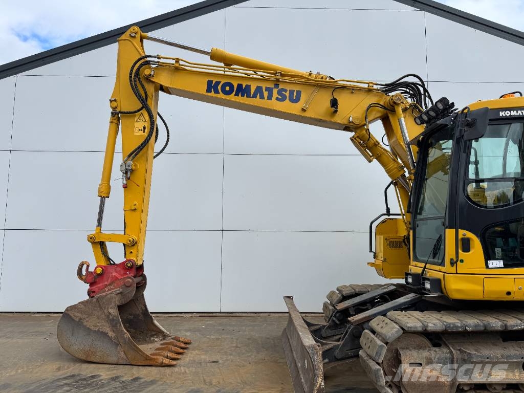 Komatsu PC138US-11 - Triple Boom / Front Blade / 360º Came Εκσκαφείς με ερπύστριες