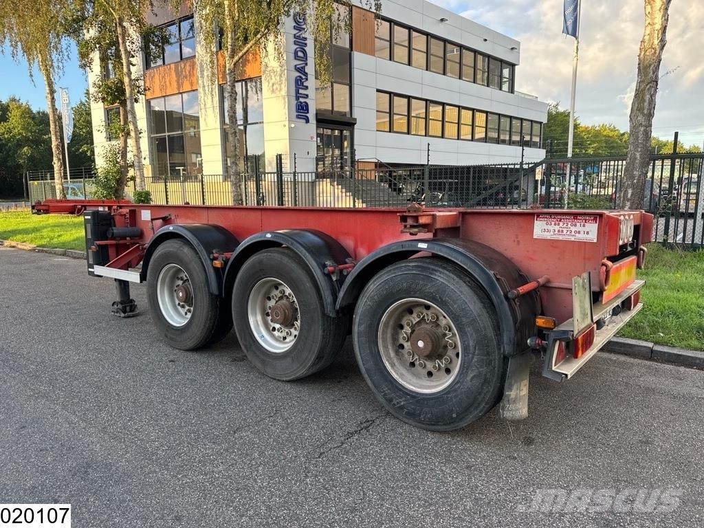Asca Chassis 20 ft Semirremolques portacontenedores