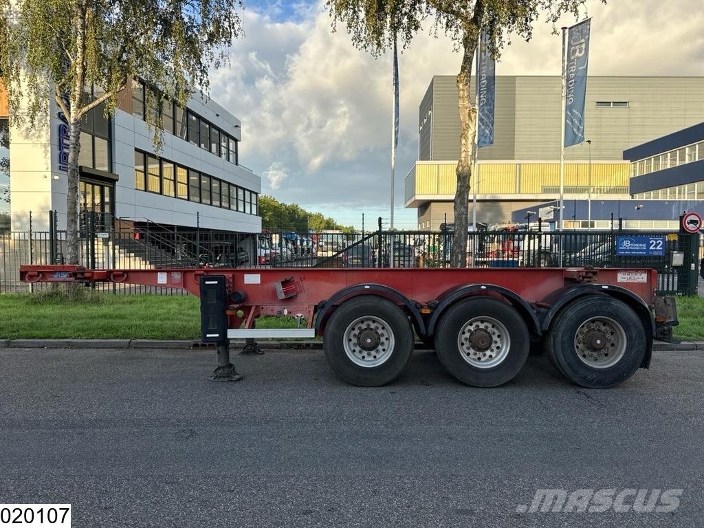 Asca Chassis 20 ft Semirremolques portacontenedores