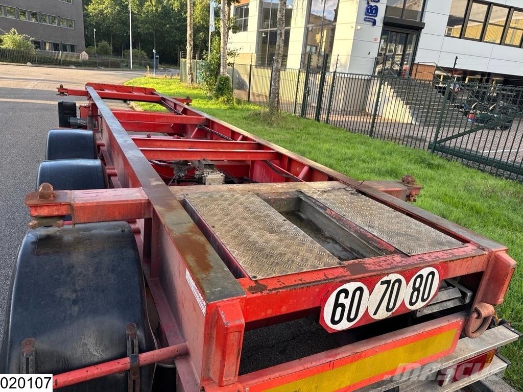 Asca Chassis 20 ft Semirremolques portacontenedores