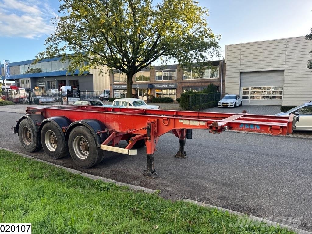 Asca Chassis 20 ft Semirremolques portacontenedores
