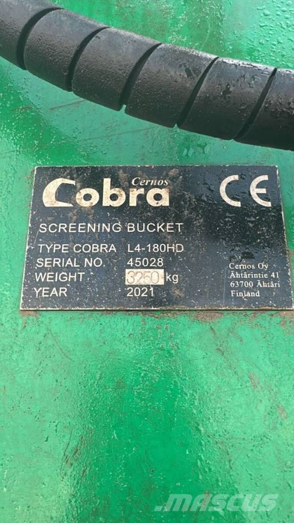 Cobra L4-180 SX25 Zeefbak/screening bucket Mobila sorteringsverk