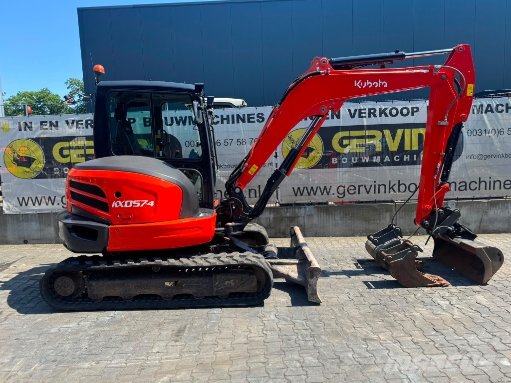 Kubota KX 057-4 حفارات صغيرة أقل من 7 طن (حفارات صغيرة)