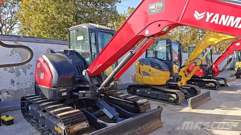 Yanmar Vio 80 حفارات وسط 7 طن - 12 طن