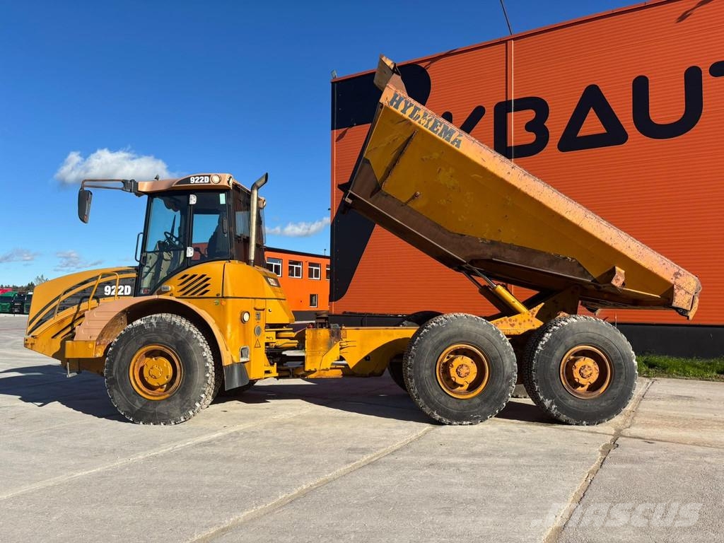 Hydrema 922 D 6x6 Midjestyrd dumper