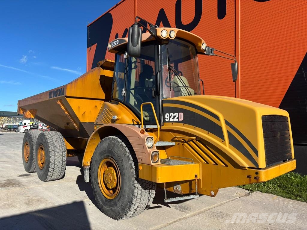 Hydrema 922 D 6x6 Midjestyrd dumper