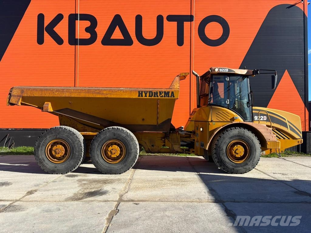 Hydrema 922 D 6x6 Midjestyrd dumper