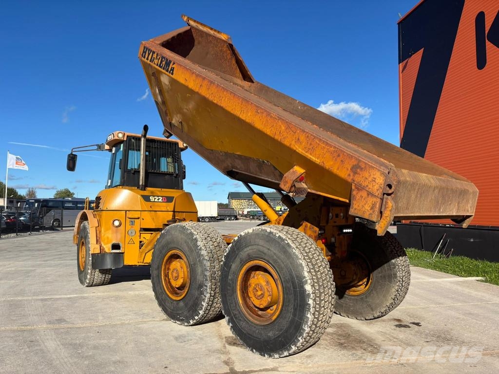 Hydrema 922 D 6x6 Midjestyrd dumper