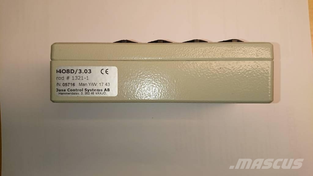 Log Max Dasa 7 blå box Cabeçotes de harvester
