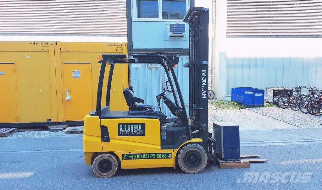 Hyundai 32B-9, 3,2t Forklift, Triplex 7m Hub, Gabelstapler Elektrikli forkliftler