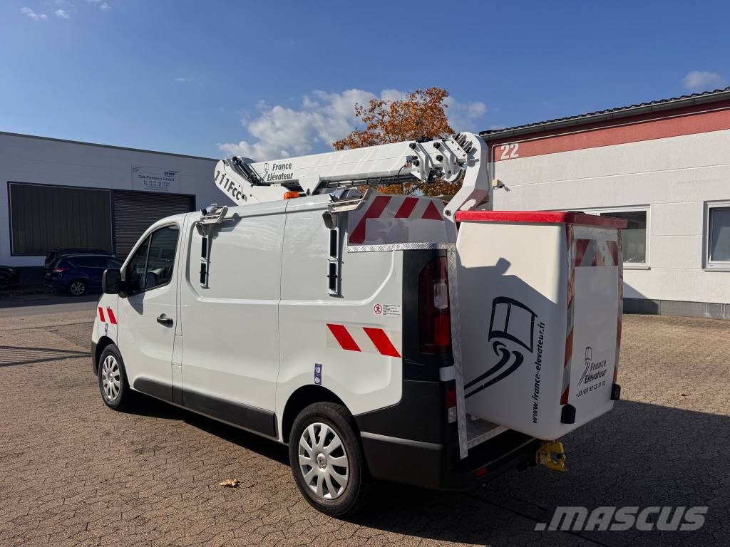 Renault Trafic III Hubarbeitsbühne France Elevateu111Fcc Plataformas aéreas montadas em camião