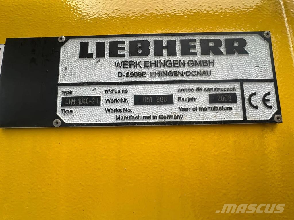Liebherr LTM1040 2.1 KRAAN/CRANE /GRUA/KRAN All-Terrain-Krane