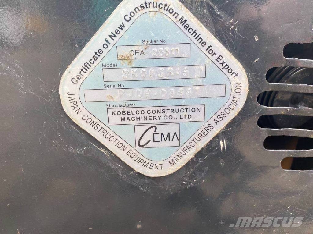 Kobelco SK 55 SR Miniexcavadoras