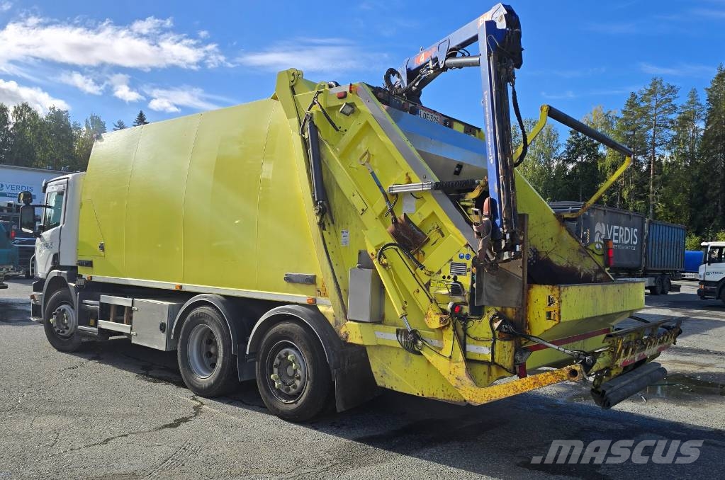 Scania P 410 شاحنات المخلفات