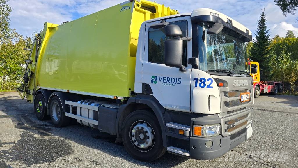 Scania P 410 شاحنات المخلفات