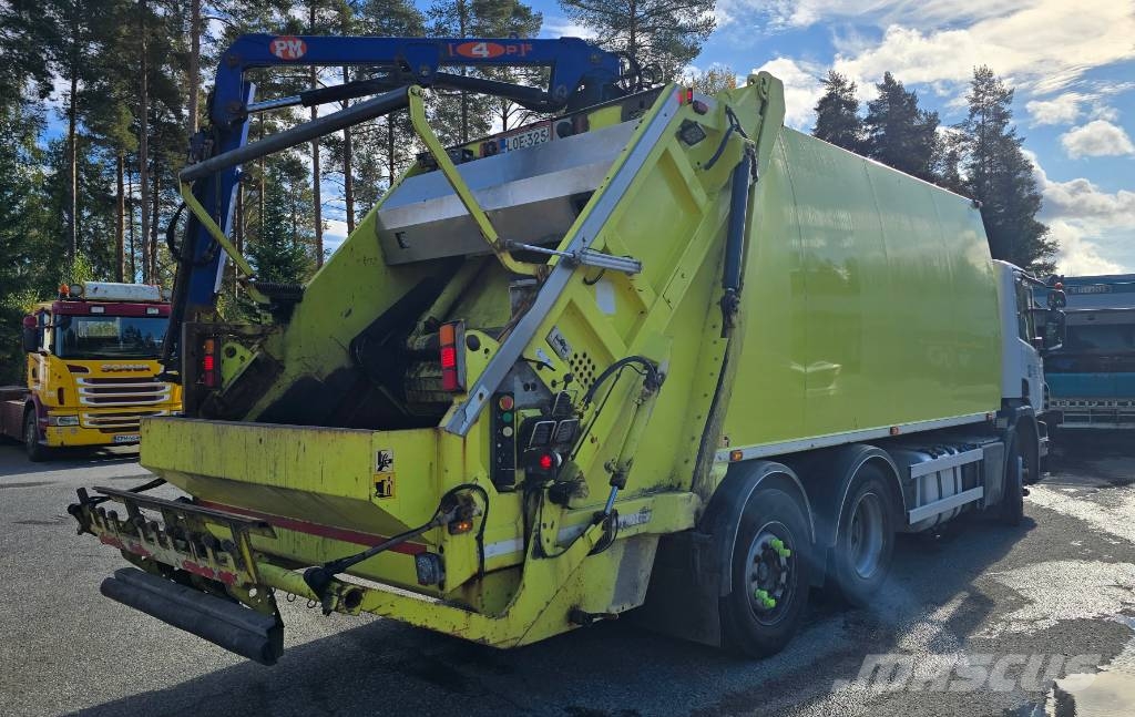 Scania P 410 شاحنات المخلفات