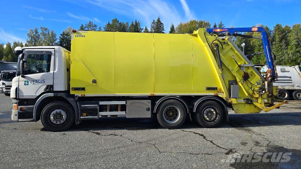 Scania P 410 شاحنات المخلفات