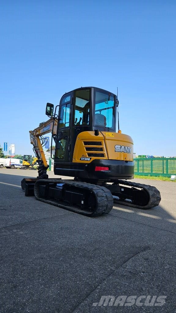 Sany SY50U Tilt, GRL, Löffel, Klima, 547Bh, Garantie 小型挖土機/掘鑿機<7t(小型挖掘機)