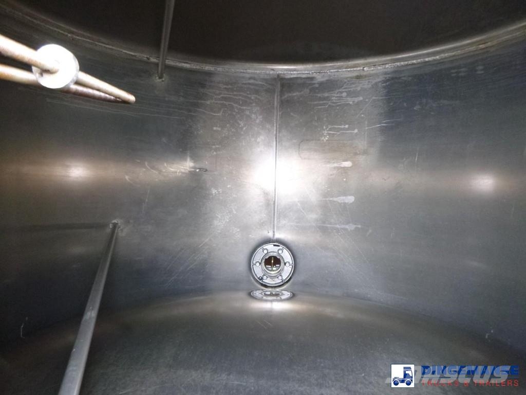 Trailor Fuel / oil tank alu 39.9 m3 / 9 comp نصف مقطورات مقطورة 