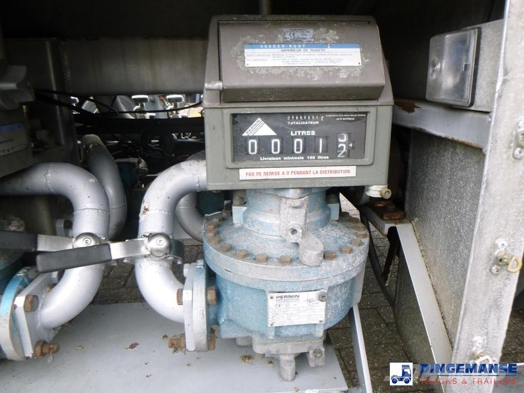 Trailor Fuel / oil tank alu 39.9 m3 / 9 comp نصف مقطورات مقطورة 