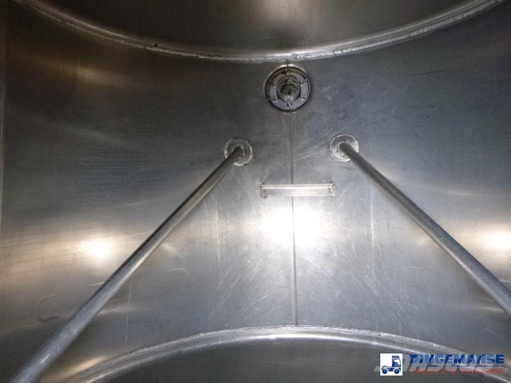 Trailor Fuel / oil tank alu 39.9 m3 / 9 comp نصف مقطورات مقطورة 