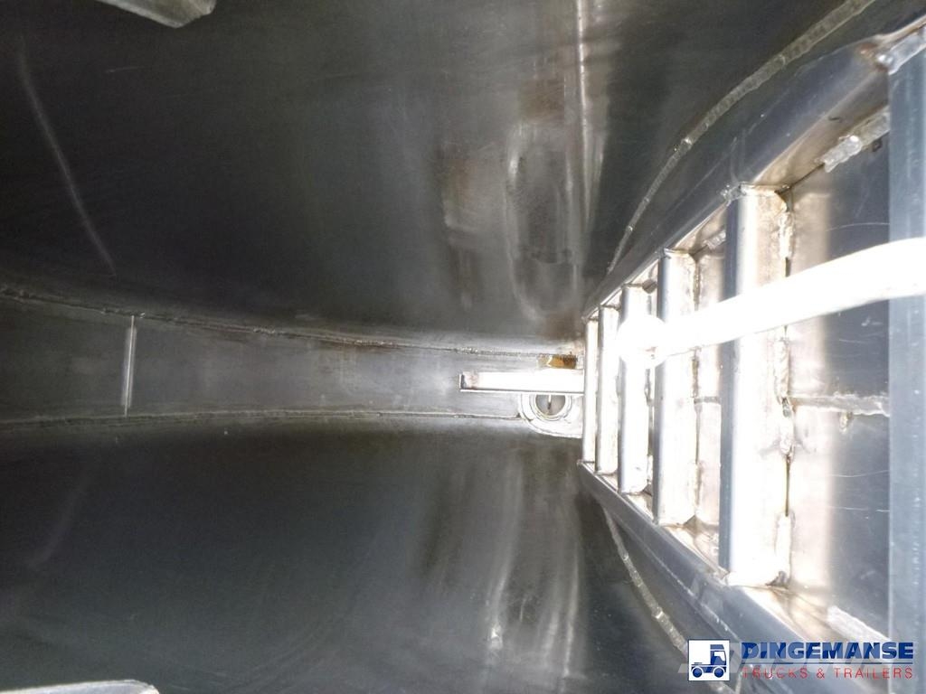 Trailor Fuel / oil tank alu 39.9 m3 / 9 comp نصف مقطورات مقطورة 