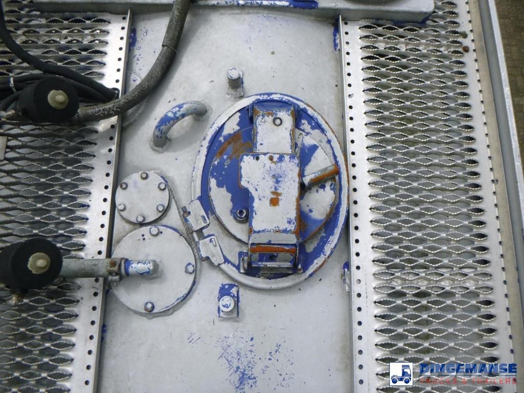 Trailor Fuel / oil tank alu 39.9 m3 / 9 comp نصف مقطورات مقطورة 