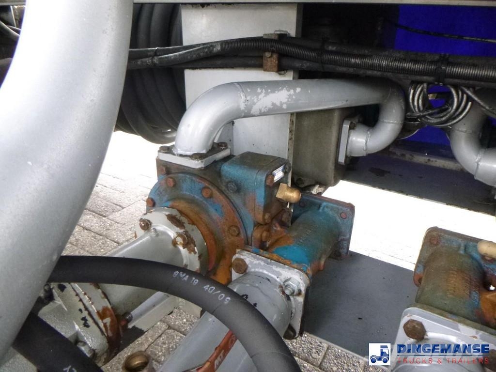 Trailor Fuel / oil tank alu 39.9 m3 / 9 comp نصف مقطورات مقطورة 