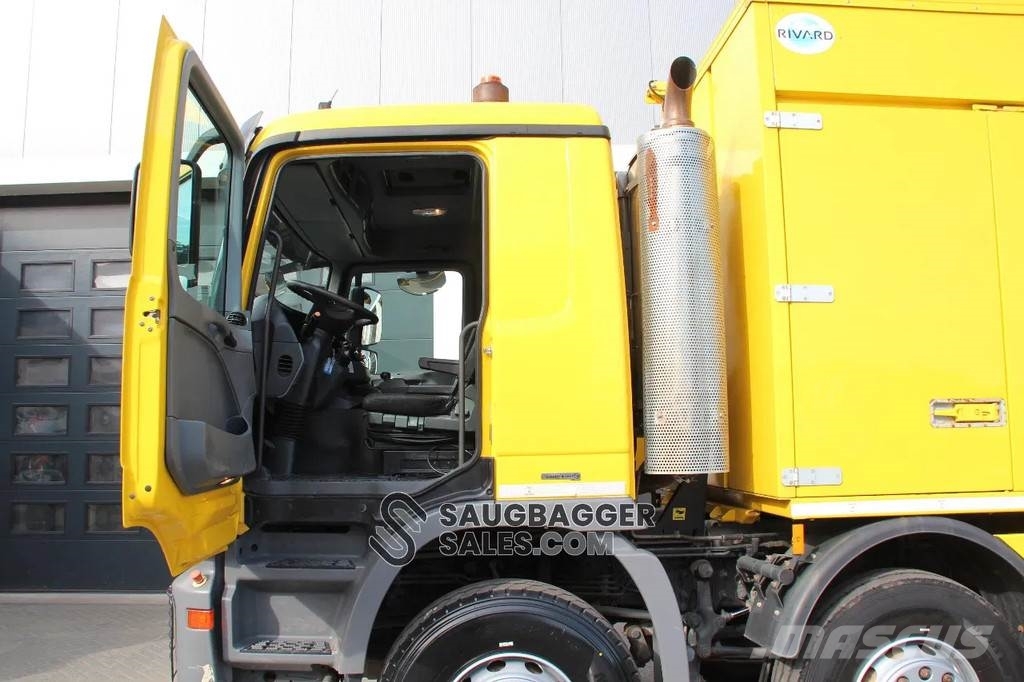 Mercedes-Benz Actros 4148 RIVARD EXVAC Suction Excavator Combi / vacuum trucks