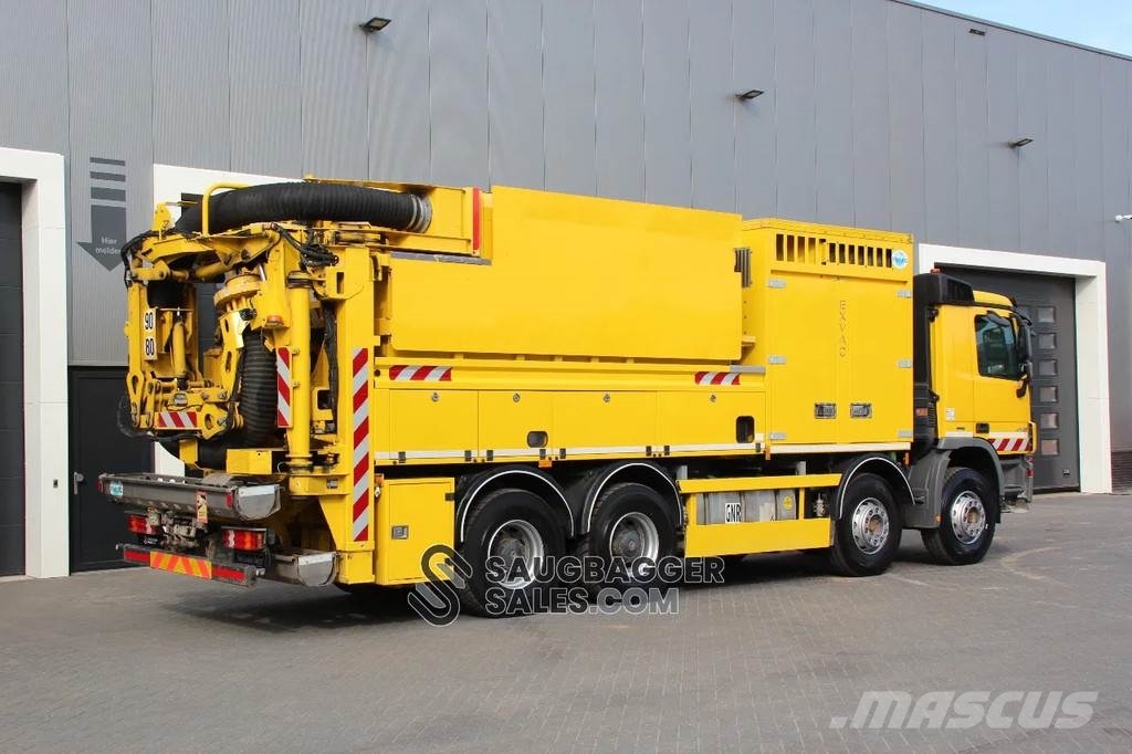 Mercedes-Benz Actros 4148 RIVARD EXVAC Suction Excavator Combi / vacuum trucks