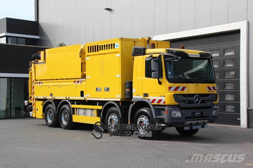 Mercedes-Benz Actros 4148 RIVARD EXVAC Suction Excavator Combi / vacuum trucks