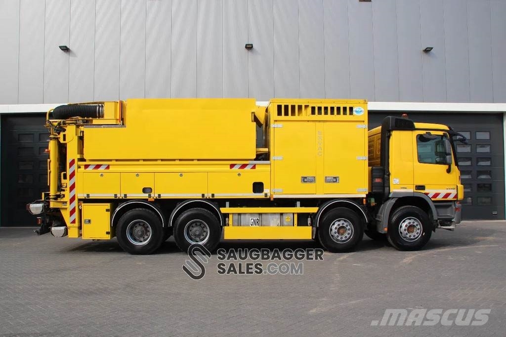 Mercedes-Benz Actros 4148 RIVARD EXVAC Suction Excavator Combi / vacuum trucks