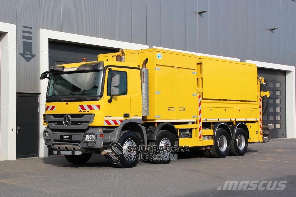 Mercedes-Benz Actros 4148 RIVARD EXVAC Suction Excavator Combi / vacuum trucks