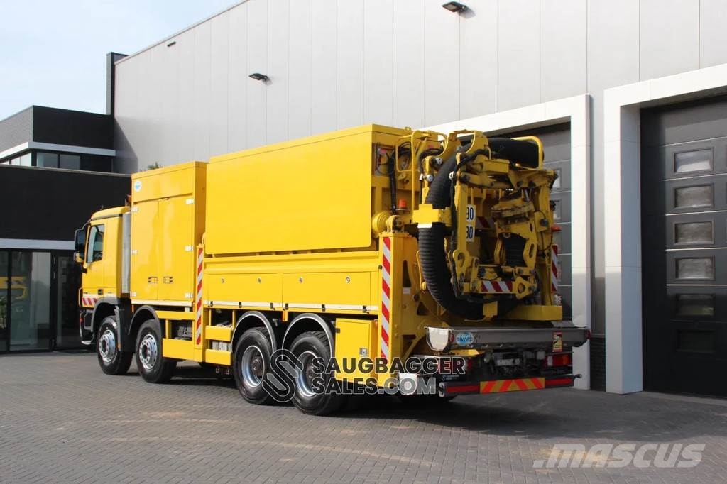 Mercedes-Benz Actros 4148 RIVARD EXVAC Suction Excavator Combi / vacuum trucks