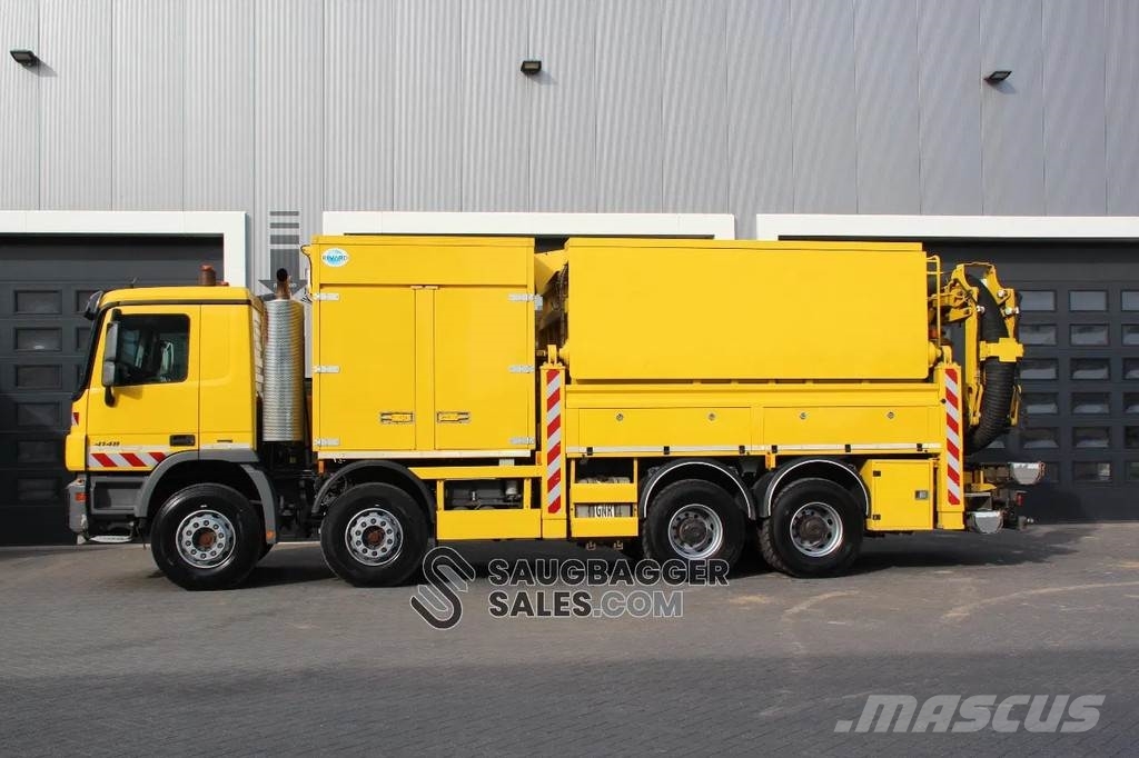 Mercedes-Benz Actros 4148 RIVARD EXVAC Suction Excavator Combi / vacuum trucks