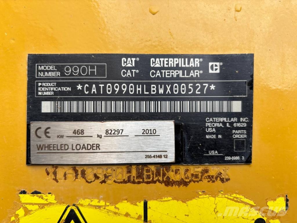 CAT 990 H (Full service history available) 轮式装载机