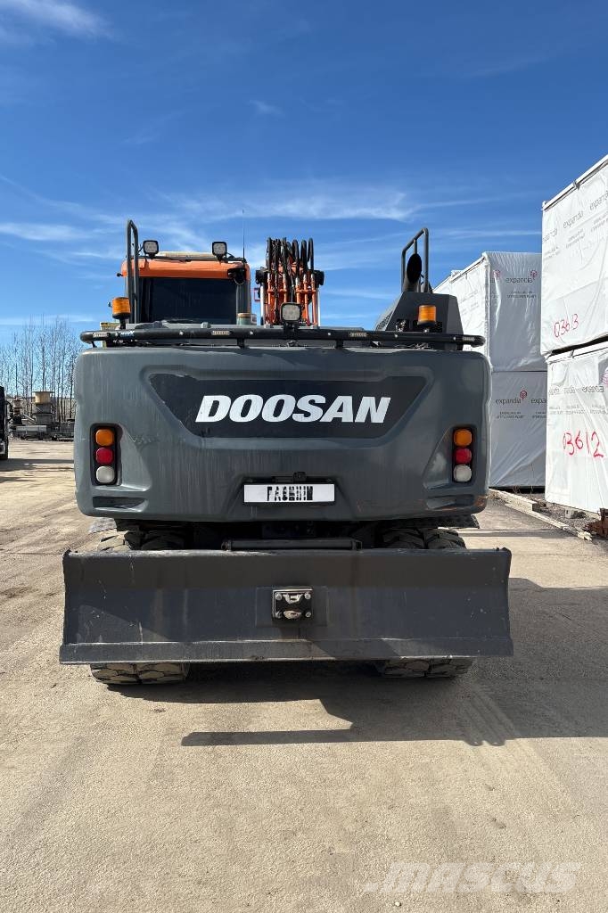 Doosan DX 170W-5, NY servad Hjulgrävare