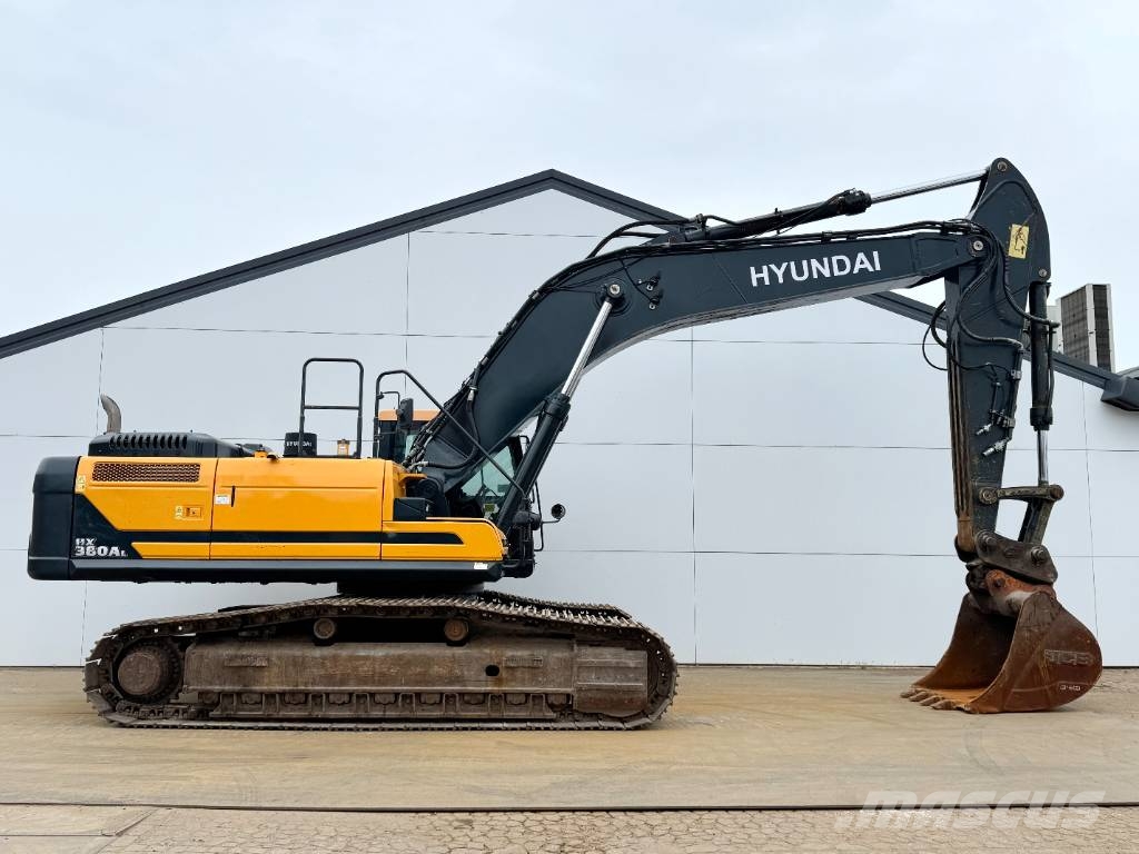 Hyundai HX380 AL - Hammer Lines / Quick Coupler حفارات زحافة